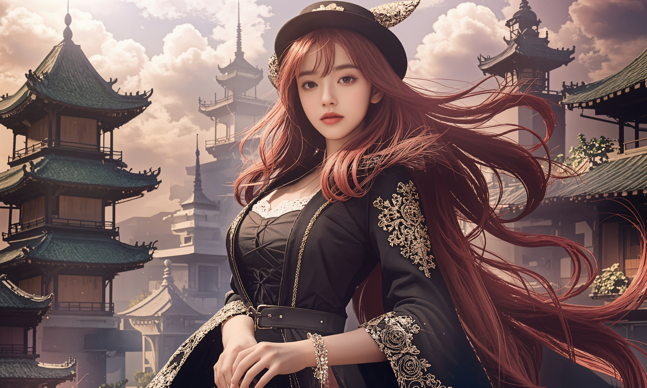 江苏盐城：黄海湿地现“潮汐树”景观 宛如游龙蜿蜒滩涂之上